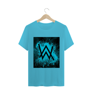 Nome do produtoCamiseta Alan Walker - Logo azul
