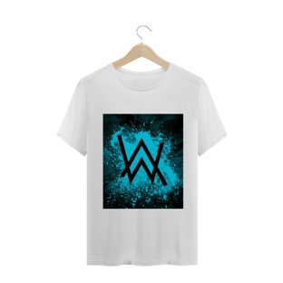 Nome do produtoCamiseta Alan Walker - Logo azul