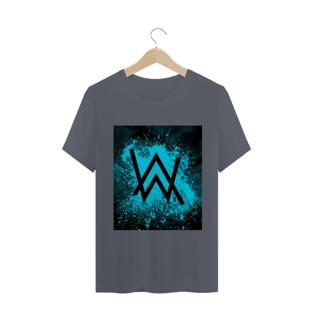 Nome do produtoCamiseta Alan Walker - Logo azul