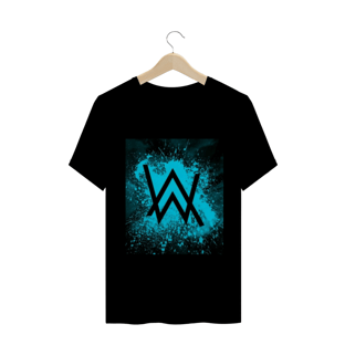Nome do produtoCamiseta Alan Walker - Logo azul