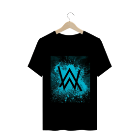 Camiseta Alan Walker - Logo azul