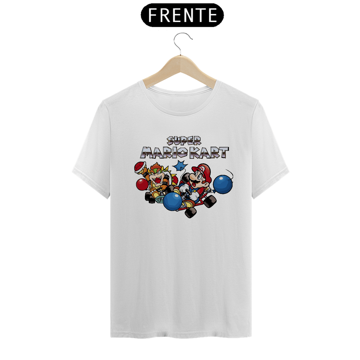 Nome do produto: Bowser x Mario - Super Mario Kart 