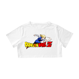 Nome do produtoCropped- Android 18 - Dragon Ball Z 
