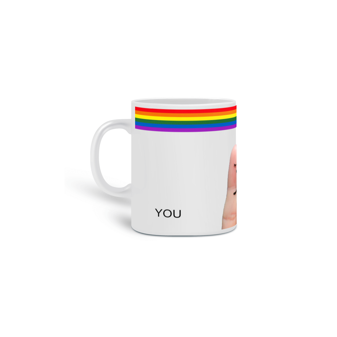 Nome do produto: Caneca Poliamor