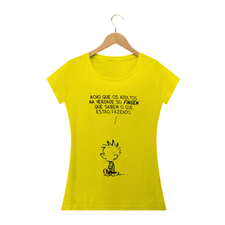 Nome do produto CALVIN & HAROLDO - TIRINHAS  [BABY LOOK]