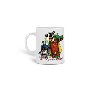 Nome do produto CALVIN & HAROLDO - BATBOY & HOBBIN [CANECA]