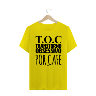 Nome do produto Camiseta Masculina Café - TOC