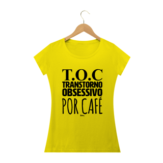 Nome do produto Camiseta Feminina Café - TOC