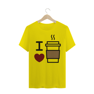 Nome do produto Camiseta Masculina Café - I Love Coffe