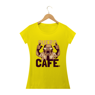 Nome do produto Camiseta Feminina Café - Quero café
