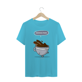 Nome do produto Camiseta Masculina Café - Energia pura