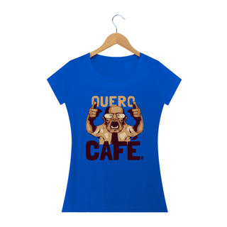 Nome do produto Camiseta Feminina Café - Quero café