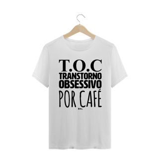 Nome do produto Camiseta Masculina Café - TOC