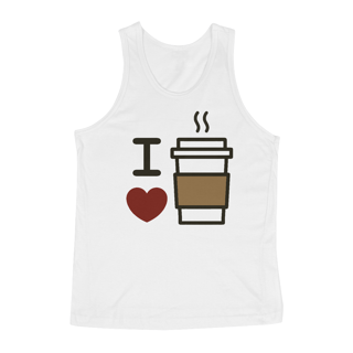 Nome do produto Camiseta Regata Café - I Love Coffe