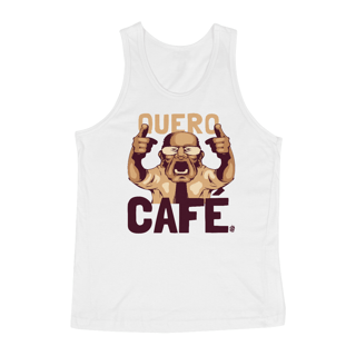 Nome do produto Camiseta Regata Café - Quero café