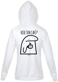 Nome do produto Moletom Zíper Café - Hoje tem café?
