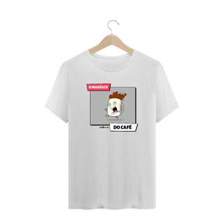 Nome do produto Camiseta Plus Size Café - O Maníaco do café