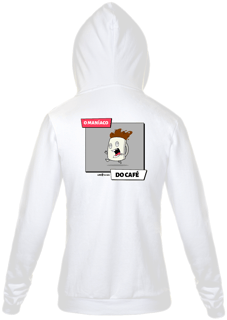 Nome do produto Moletom Zíper Café - O Maníaco do café