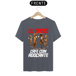 Nome do produto Camiseta Masculina Café - Eu Odeio café com adoçante