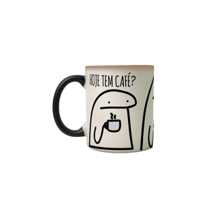 Nome do produto Caneca Mágica Café - Hoje tem café?