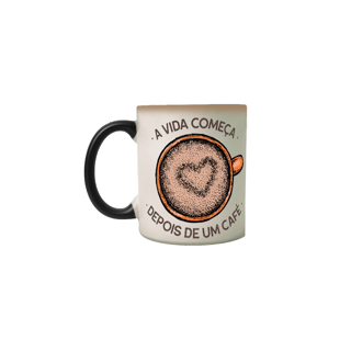 Nome do produto Caneca Café - A vida começa depois de um café