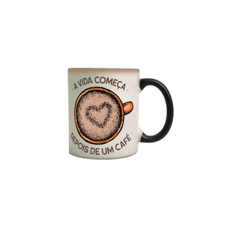 Nome do produto Caneca Café - A vida começa depois de um café