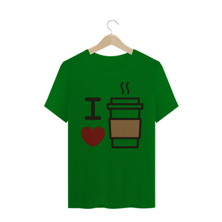Nome do produto Camiseta Masculina Café - I Love Coffe