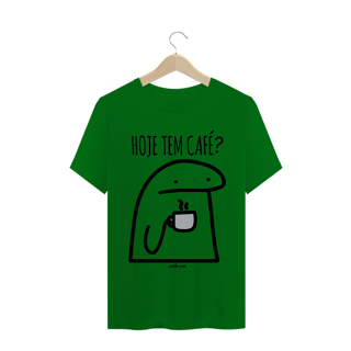 Nome do produto Camiseta Masculina Café - Hoje tem café?