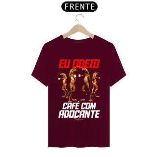 Nome do produto Camiseta Masculina Café - Eu Odeio café com adoçante