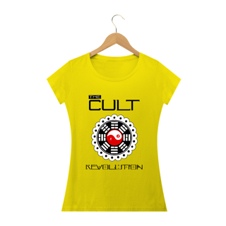 Nome do produto Baby Look The Cult - Revolution - Logo Preto