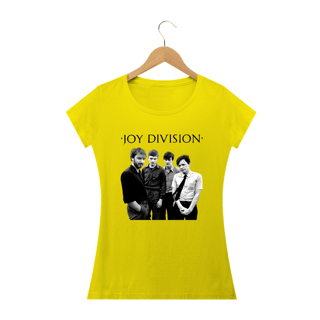 Nome do produto Baby Look Joy Division - Logo Preto