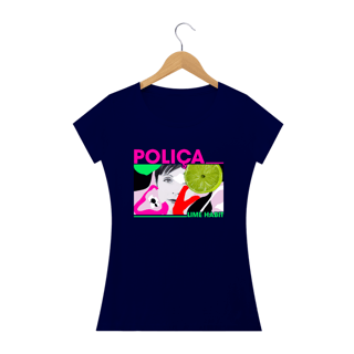 Nome do produto Baby Look Poliça - Lime Habit