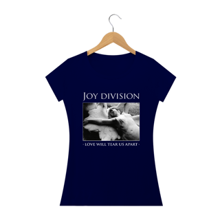 Nome do produtoBaby Look Joy Division - Love - Logo Branco