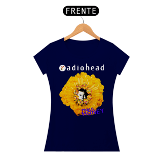 Nome do produto Baby Look Radiohead - Pablo Honey - Logo Branco