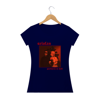 Nome do produto Baby Look Selofan - Partners in Hell