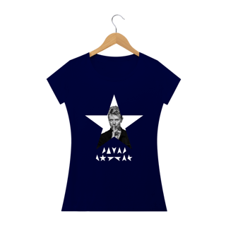 Nome do produto Baby Look David Bowie - Black Star II