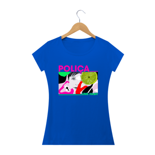 Nome do produto Baby Look Poliça - Lime Habit