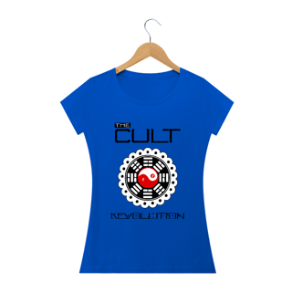 Nome do produto Baby Look The Cult - Revolution - Logo Preto