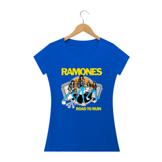Nome do produto Baby Look Ramones - Road To Ruin