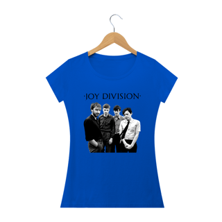 Nome do produto Baby Look Joy Division - Logo Preto