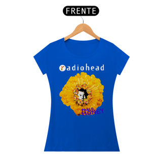 Nome do produto Baby Look Radiohead - Pablo Honey - Logo Branco