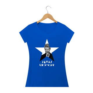 Nome do produto Baby Look David Bowie - Black Star II