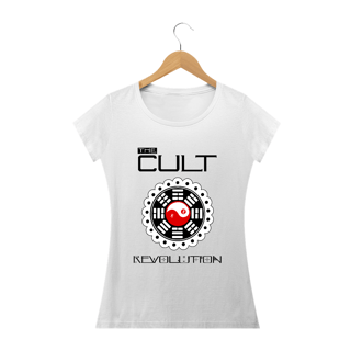 Nome do produto Baby Look The Cult - Revolution - Logo Preto