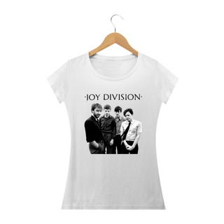 Nome do produto Baby Look Joy Division - Logo Preto
