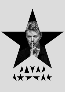 Nome do produto Poster David Bowie - Black Star Silence