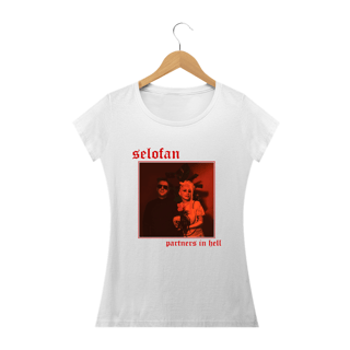 Nome do produto Baby Look Selofan - Partners in Hell