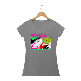 Nome do produto Baby Look Poliça - Lime Habit