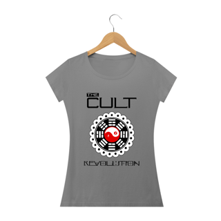 Nome do produto Baby Look The Cult - Revolution - Logo Preto
