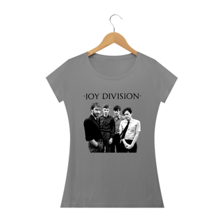 Nome do produto Baby Look Joy Division - Logo Preto