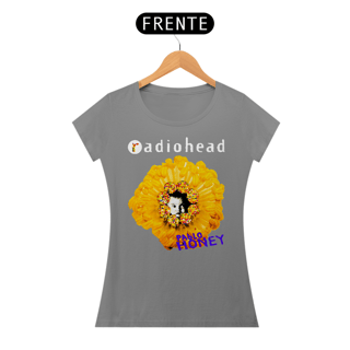 Nome do produto Baby Look Radiohead - Pablo Honey - Logo Branco